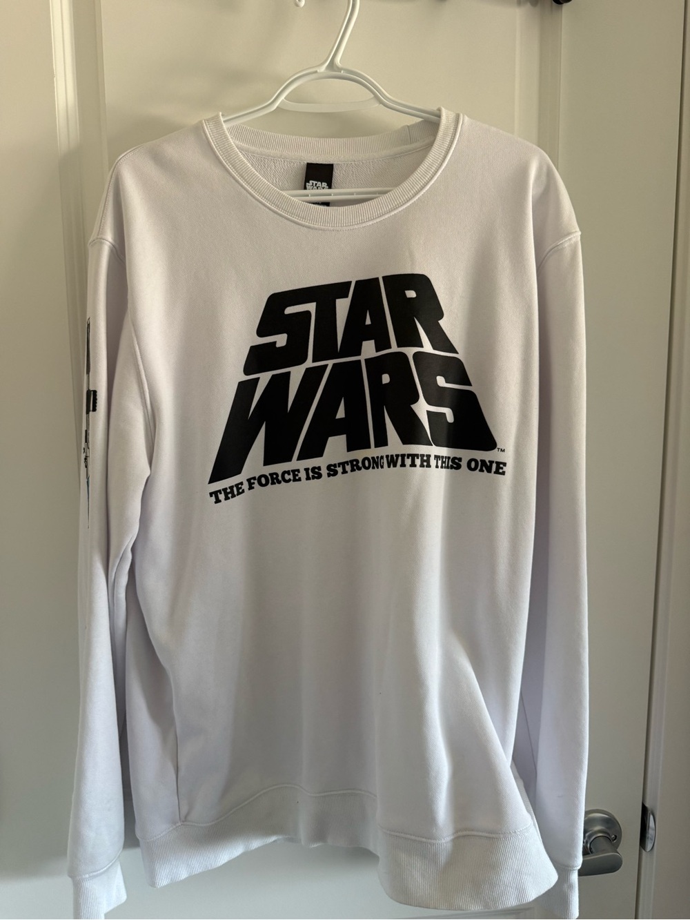 Star Wars Crewneck Sweatshirt - White